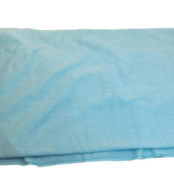 Aqua Blue Knit Blend Fabric Yardage Upholstery Sewing Craft Material 3 Yards - Picture 2 of 7